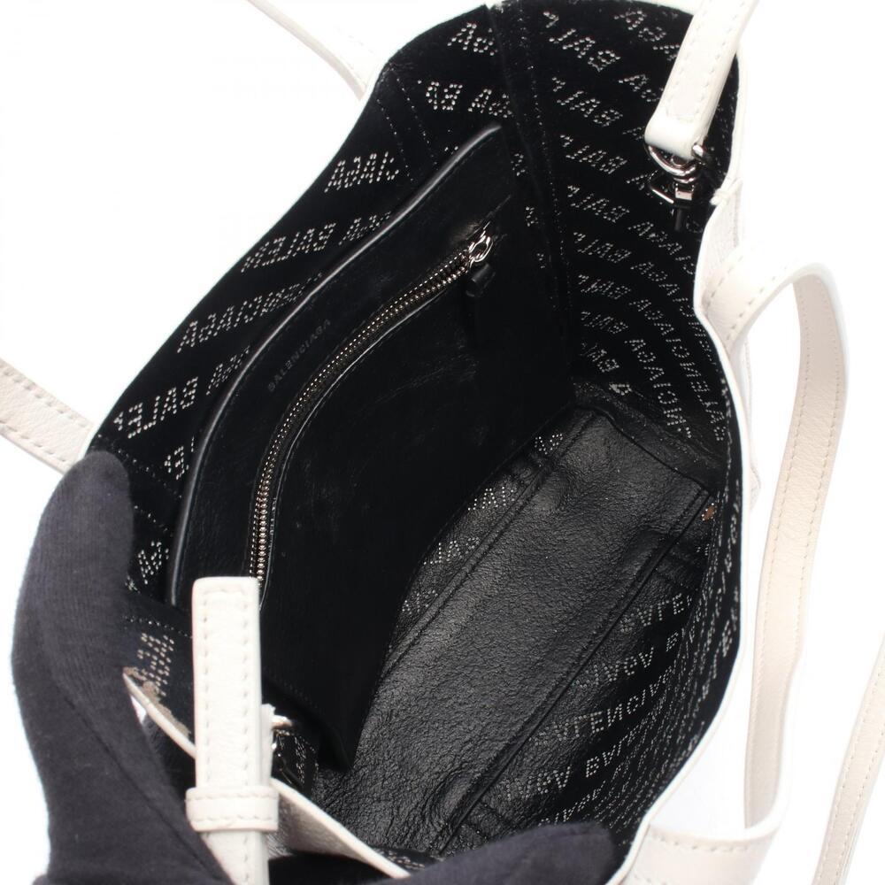 Balenciaga XXS Tote Bag Leather White - Picture 3 of 8
